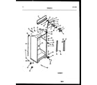 White-Westinghouse GTN198WH3 cabinet parts diagram