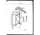 Frigidaire GTN198BH3 cabinet parts diagram