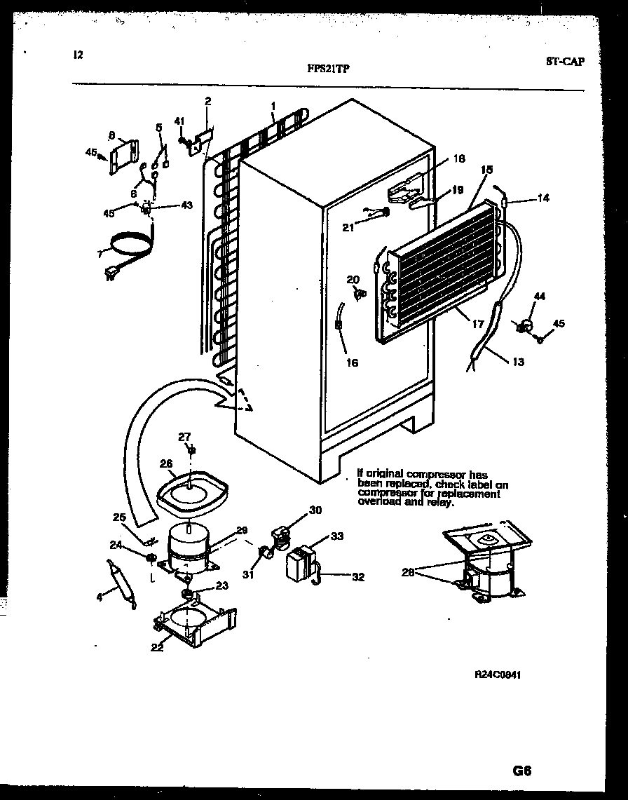 SYSTEM AND AUTOMATIC DEFROST PARTS