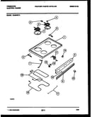Cooktop and broiler parts