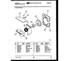 Frigidaire FAS249P2A1 air handling parts diagram