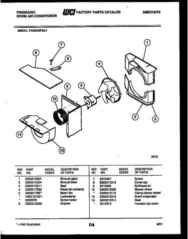 Air handling parts