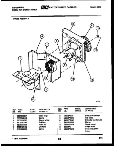 Air handling parts