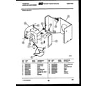 Frigidaire A08LH5L3 electrical parts diagram
