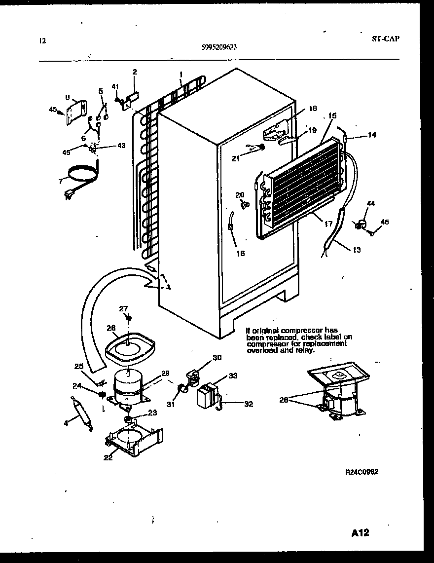 SYSTEM AND AUTOMATIC DEFROST PARTS