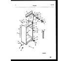 Frigidaire FPES19TIPW0 cabinet parts diagram