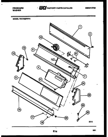 Console and control parts