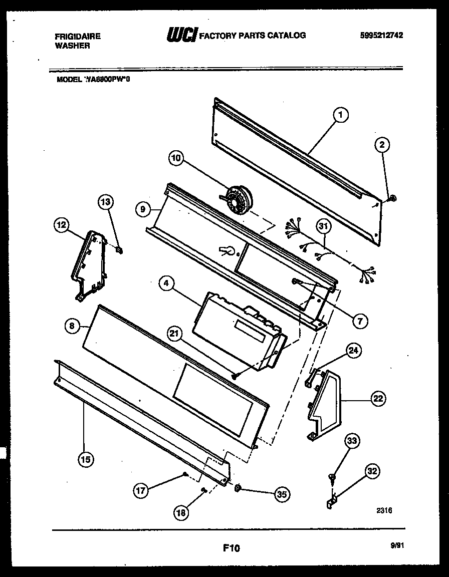 CONSOLE AND CONTROL PARTS