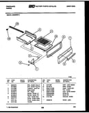 Broiler drawer parts