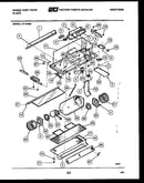 Range vent hood parts
