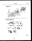 Ice maker and installation parts