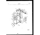 Frigidaire FPCE21TPH1 cabinet parts diagram
