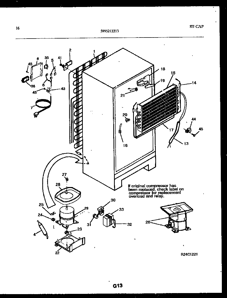 SYSTEM AND AUTOMATIC DEFROST PARTS