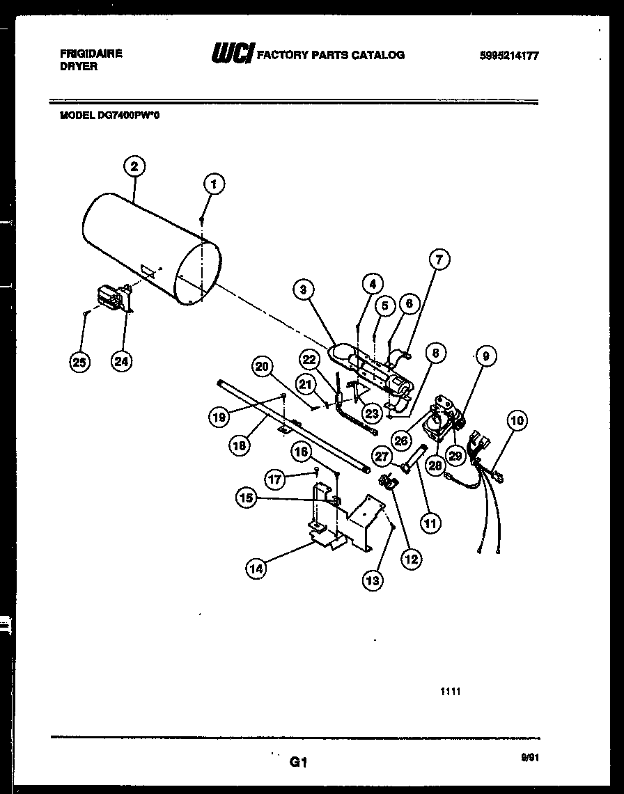 BURNER, IGNITER AND VALVE