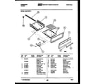 Frigidaire G30LPNL3 broiler drawer parts diagram