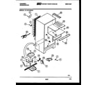 Frigidaire ATC150HK2 system and automatic defrost parts diagram