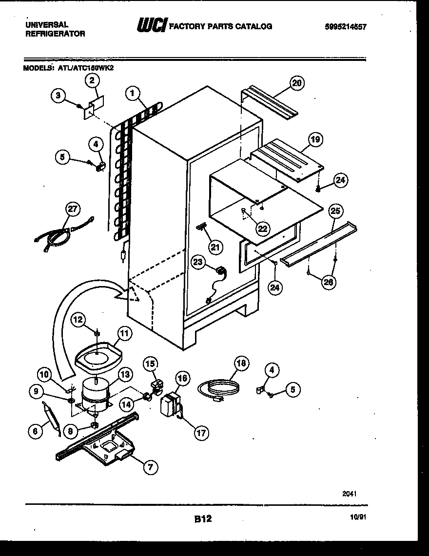 System and automatic defrost parts