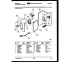 Frigidaire FAL119P1A1 electrical parts diagram