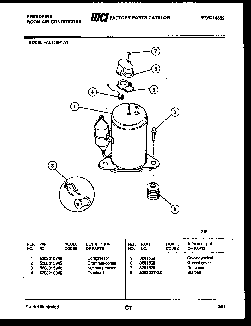 Compressor parts