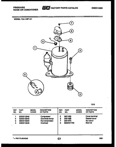 Compressor parts