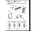 Frigidaire FAL106P1A1 window mounting parts diagram
