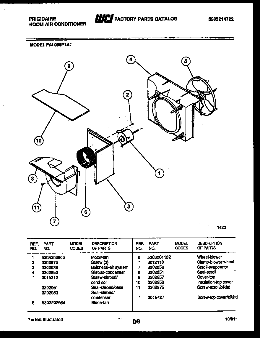 Air handling parts
