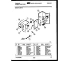 Frigidaire FAL125P1A1 electrical parts diagram
