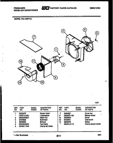Air handling parts