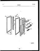 Refrigerator door parts