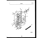 Frigidaire FPCIS22VPW1 cabinet parts diagram