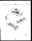 Refrigerator control assembly, damper control assembly and f