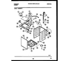Frigidaire WA6620RW1 cabinet parts diagram