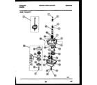 Frigidaire WA6620RW1 transmission parts diagram