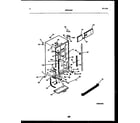 Frigidaire FPE22VPW1 cabinet parts diagram