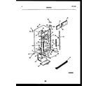 Frigidaire FPCE24VFH1 cabinet parts diagram