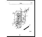 Frigidaire FPCE24VFW1 cabinet parts diagram