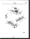 Refrigerator control assembly, damper control assembly and f
