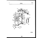 Frigidaire FPCEW21TIRW1 cabinet parts diagram