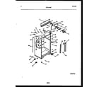 Frigidaire FPCEW21TIRW1 cabinet parts diagram