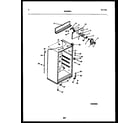 Frigidaire ATL130WK1 cabinet parts diagram