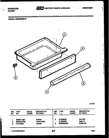 Drawer parts