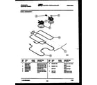 Frigidaire REG638BNL2 broiler parts diagram