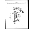 Frigidaire ATN130BK2 cabinet parts diagram