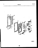 Refrigerator door parts