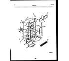 Frigidaire FPCE22V3PL0 cabinet parts diagram