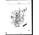 Frigidaire FPCE22V3PW0 cabinet parts diagram