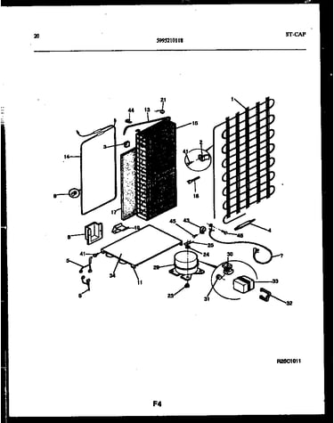 System and automatic defrost parts