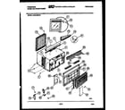 Frigidaire FAS189P2A1 cabinet parts diagram