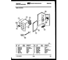 Frigidaire FAS189P2A1 electrical parts diagram