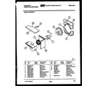 Frigidaire FAS189P2A1 air handling parts diagram